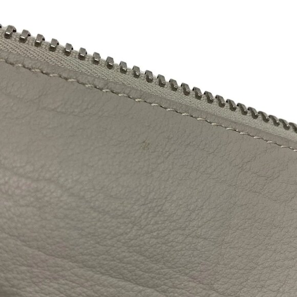 Auth Burberry - Light gray Leather Shoulder Bag - Picture 13 of 16